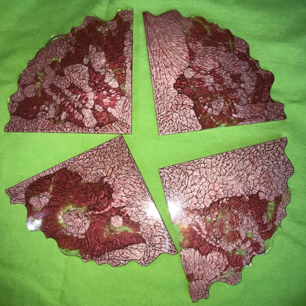 “Wine Peacock” Coaster Set😱